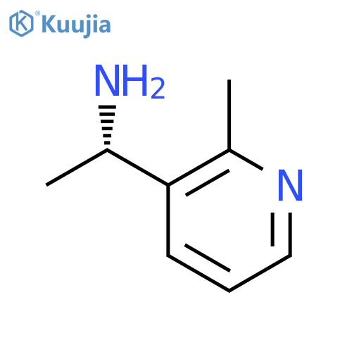 (1S)-1-(2-methylpyridin-3-yl)ethan-1-amine structure
