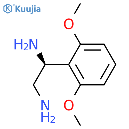 (1S)-1-(2,6-DIMETHOXYPHENYL)ETHANE-1,2-DIAMINE structure