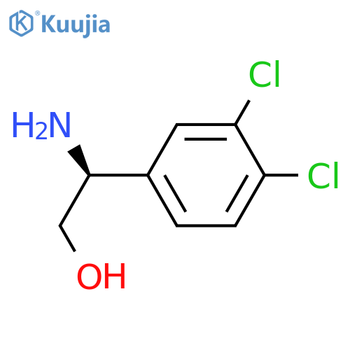 (2S)-2-AMINO-2-(3,4-DICHLOROPHENYL)ETHAN-1-OL structure