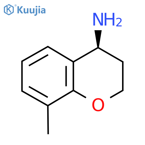 (4S)-8-methyl-3,4-dihydro-2H-1-benzopyran-4-amine structure