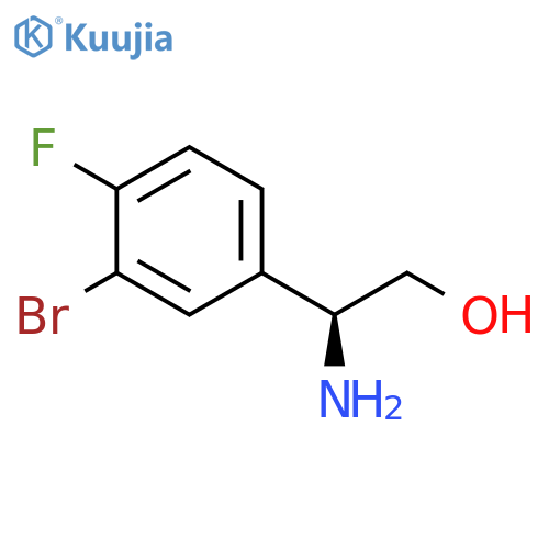 (2S)-2-AMINO-2-(3-BROMO-4-FLUOROPHENYL)ETHAN-1-OL structure