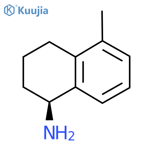 (S)-5-Methyl-1,2,3,4-tetrahydronaphthalen-1-amine structure