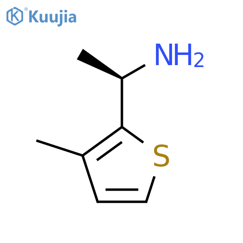 (1R)-1-(3-methylthiophen-2-yl)ethan-1-amine structure