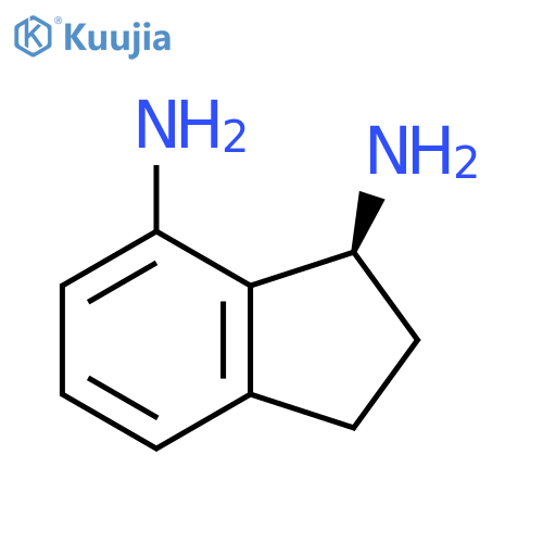(R) or (S)-2,3-dihydro-1H-indene-1,7-diaMine structure