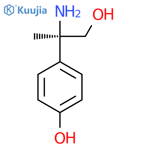 (R)-4-(2-Amino-1-hydroxypropan-2-yl)phenol structure