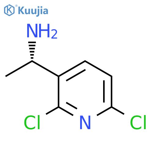 (1S)-1-(2,6-dichloropyridin-3-yl)ethan-1-amine structure