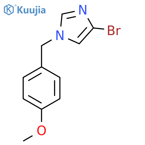 4-Bromo-1-(4-methoxybenzyl)-1H-imidazole structure