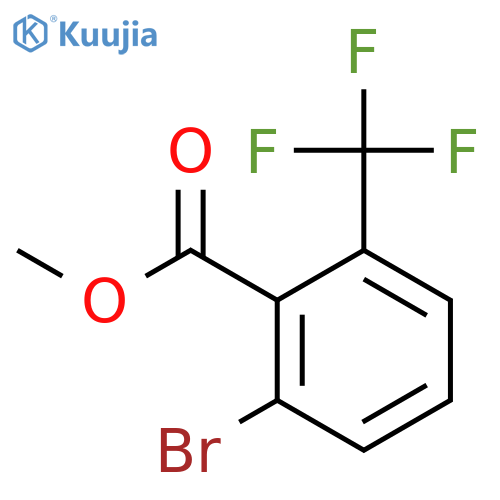 Methyl 2-bromo-6-(trifluoromethyl)benzoate structure