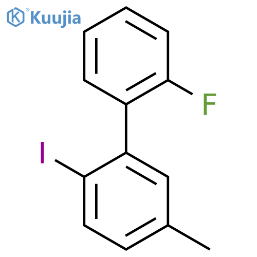 2'-Fluoro-2-iodo-5-methylbiphenyl structure