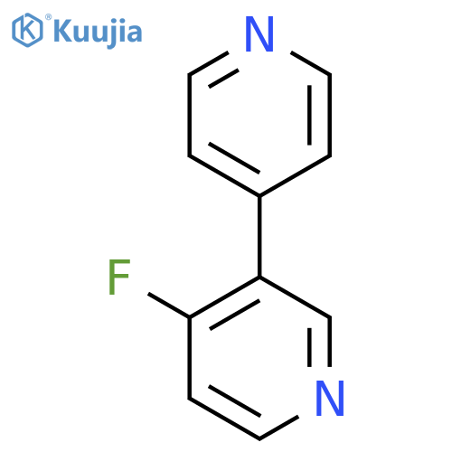 4-Fluoro-3-(pyridin-4-yl)pyridine structure