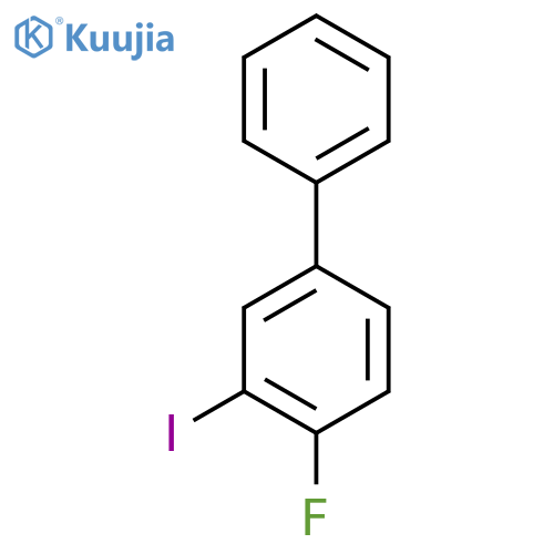 4-Fluoro-3-iodobiphenyl structure