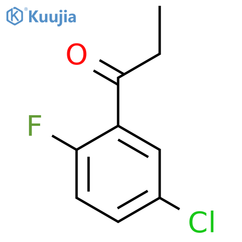 1-(5-Chloro-2-fluorophenyl)propan-1-one structure