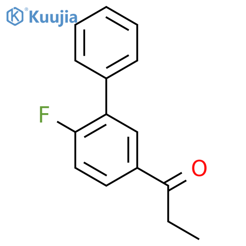 4'-Fluoro-3'-phenylpropiophenone structure