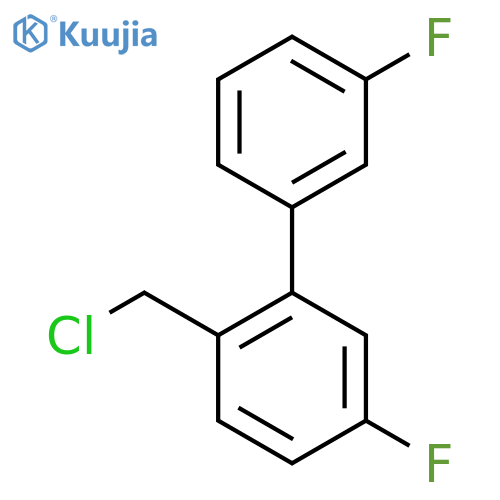2-(Chloromethyl)-3',5-difluorobiphenyl structure