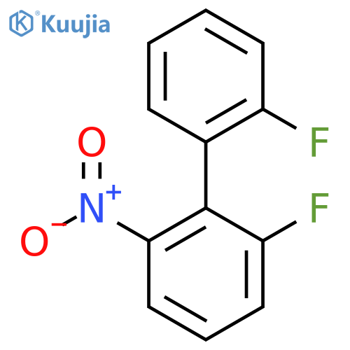 2,2'-Difluoro-6-nitrobiphenyl structure