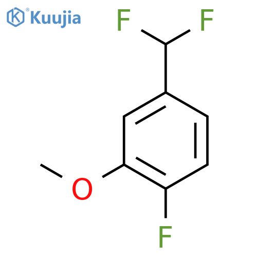 5-(Difluoromethyl)-2-fluoroanisole structure