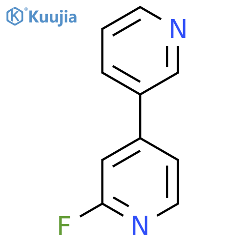 2-Fluoro-4-(pyridin-3-yl)pyridine structure