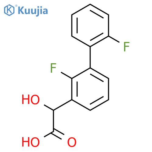 2-(2',2-Difluorobiphenyl-3-yl)-2-hydroxyacetic acid structure
