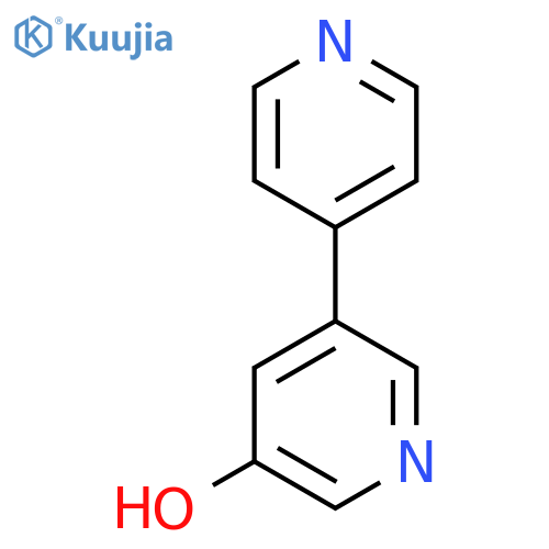 5-(Pyridin-4-yl)pyridin-3-ol structure