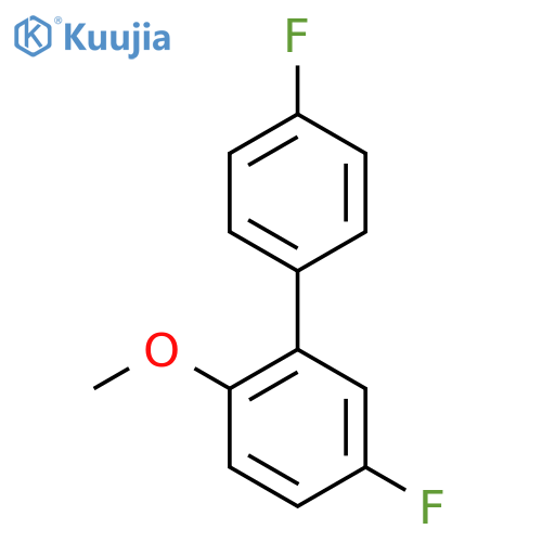 4',5-Difluoro-2-methoxybiphenyl structure