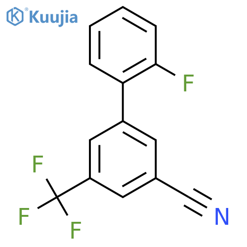 2'-Fluoro-3-(trifluoromethyl)biphenyl-5-carbonitrile structure