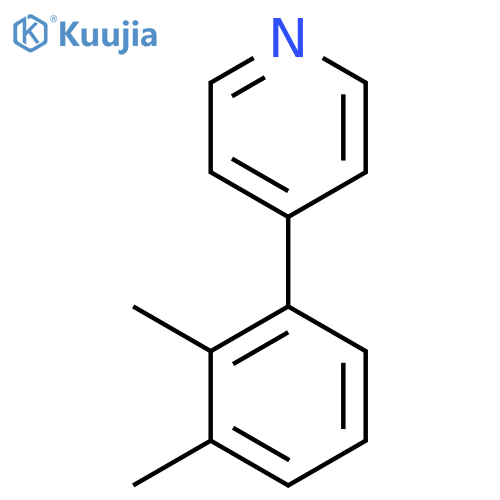 4-(2,3-Dimethylphenyl)pyridine structure