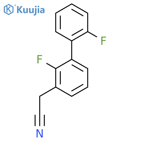 2-(2',2-Difluorobiphenyl-3-yl)acetonitrile structure