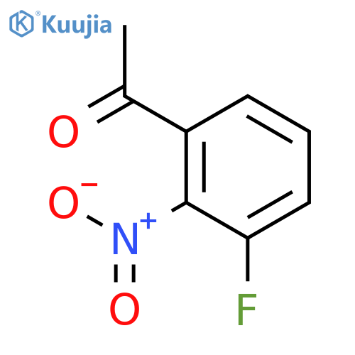 1-(3-Fluoro-2-nitrophenyl)ethanone structure