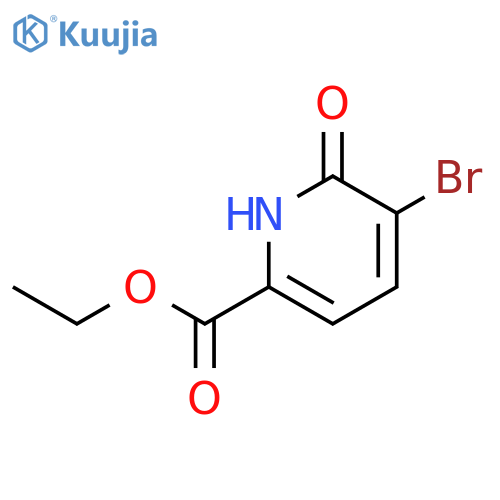 Ethyl 5-bromo-6-oxo-1,6-dihydropyridine-2-carboxylate structure