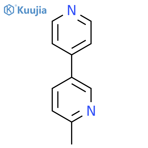 2-Methyl-5-(pyridin-4-yl)pyridine structure