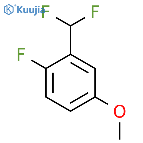 3-(Difluoromethyl)-4-fluoroanisole structure
