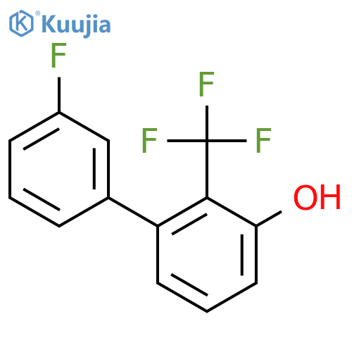 3'-Fluoro-2-(trifluoromethyl)biphenyl-3-ol structure