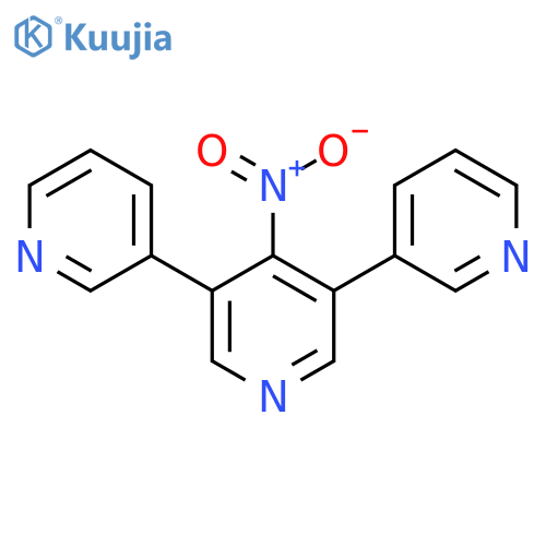 4-Nitro-3,5-di(pyridin-3-yl)pyridine structure