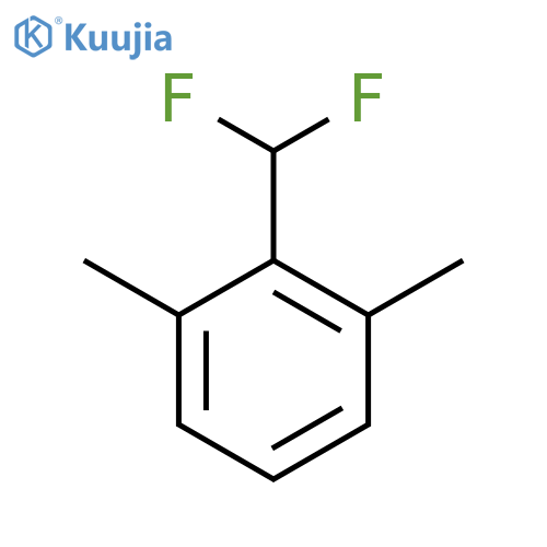 2-(Difluoromethyl)-1,3-dimethylbenzene structure