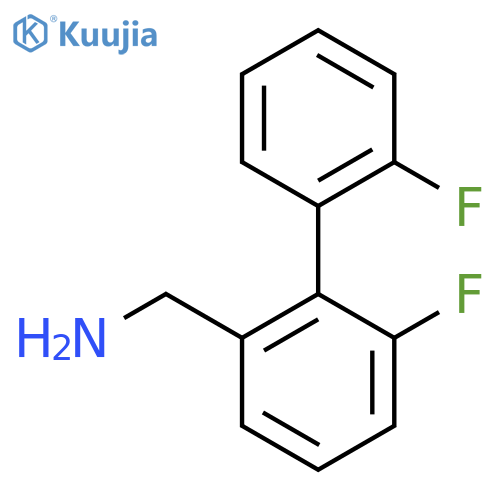 (2',6-Difluorobiphenyl-2-yl)methanamine structure