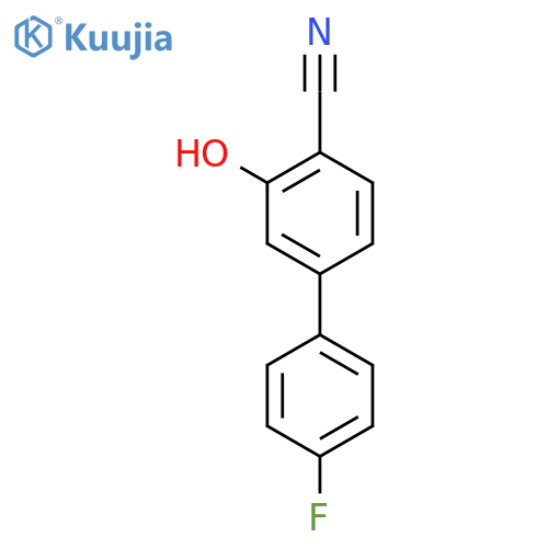 2-Cyano-5-(4-fluorophenyl)phenol structure