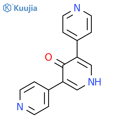 3,5-Di(pyridin-4-yl)pyridin-4-ol structure