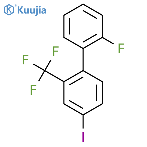 2'-Fluoro-4-iodo-2-(trifluoromethyl)biphenyl structure