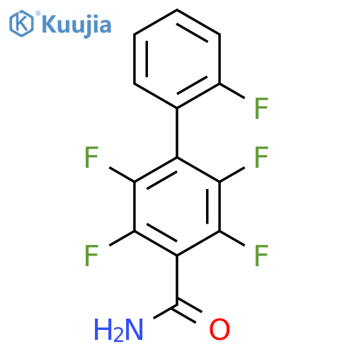 2,2',3,5,6-Pentafluorobiphenyl-4-carboxamide structure