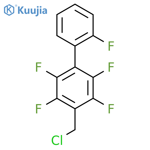 4-(Chloromethyl)-2,2',3,5,6-pentafluorobiphenyl structure