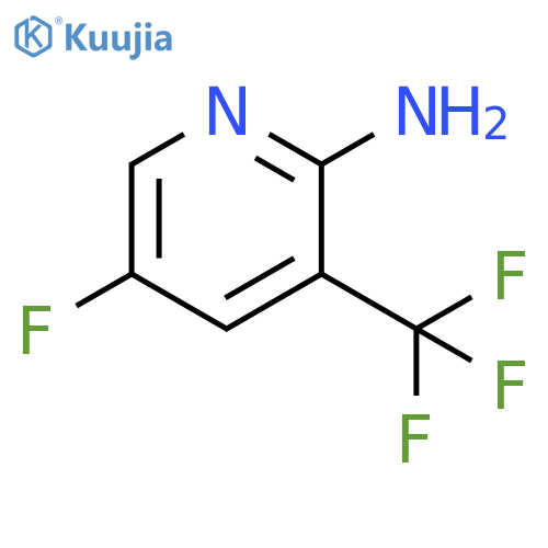2-Pyridinamine, 5-fluoro-3-(trifluoromethyl)- structure
