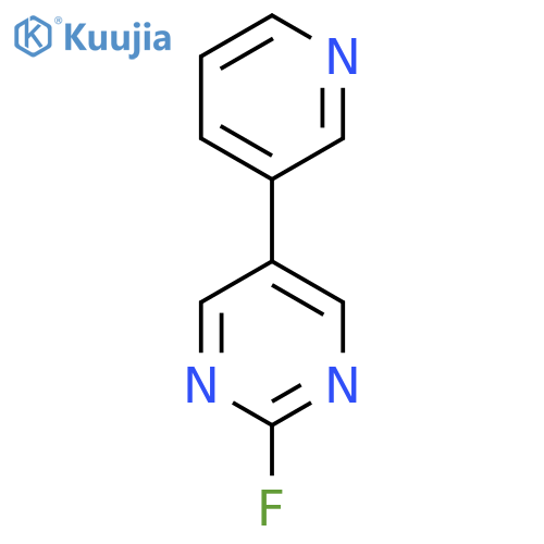 2-Fluoro-5-(pyridin-3-yl)pyrimidine structure