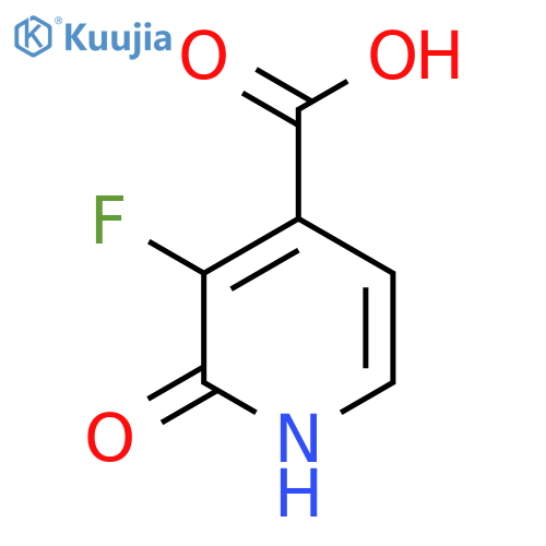 3-fluoro-2-hydroxypyridine-4-carboxylic acid structure