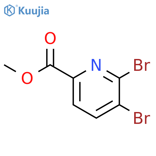 Methyl 5,6-dibromopicolinate structure