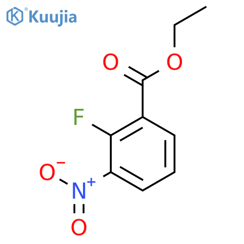 Ethyl 2-fluoro-3-nitrobenzoate structure