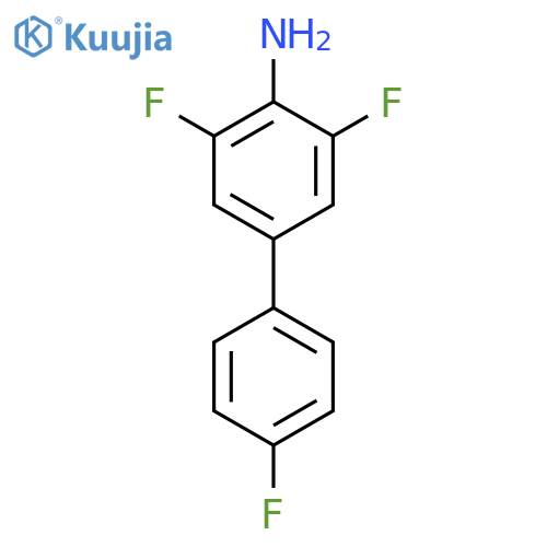 3,4',5-Trifluorobiphenyl-4-amine structure