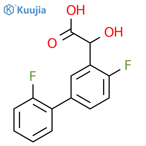 2-(2',4-Difluorobiphenyl-3-yl)-2-hydroxyacetic acid structure