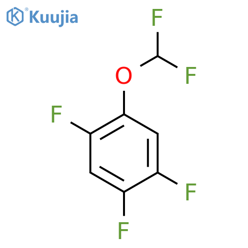 2,4,5-Trifluoro(difluoromethoxy)benzene structure