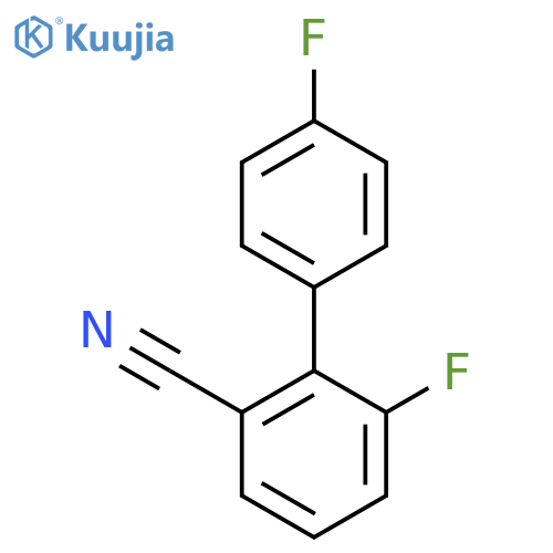 4',6-Difluorobiphenyl-2-carbonitrile structure