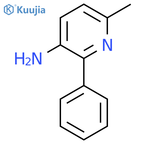 6-Methyl-2-phenylpyridin-3-amine structure